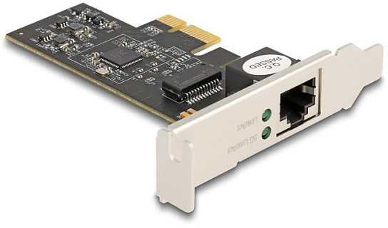 Kontroler Delock DeLOCK PCI Express x1 kortelė, skirta 1 x RJ45 5 Gigabit LAN RTL8126