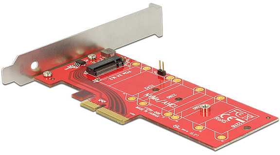 Delock PCIe>1x M.2 110mm m.Kühlkörper
