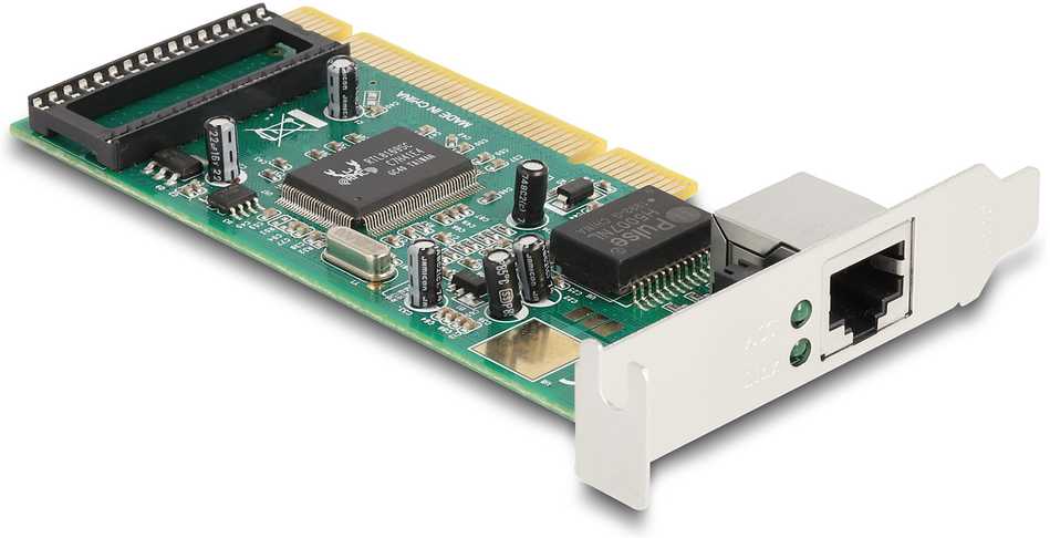 Karta jungiama į tinklą Delock Delock - Netzwerkadapter - PCI Low-Profile - 10/100/1000Base-T(X) x 1