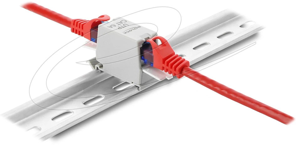 Delock Keystone modulis RJ45 lizdas LSA Cat.6 45 laipsnių, kompiuterio priedai, belaidis tinklas
