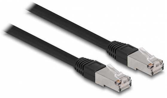 Delock Kabelis sieciowy RJ45 Cat.6A S/FTP 20 m Juodas (80132)
