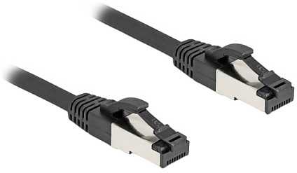 Delock DeLOCK 80566 kabelis sieciowy Juodas 0,25 m Cat8.1 S/FTP (S-STP)