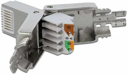 Delock RJ45 kištukas Cat.6 STP be įrankių