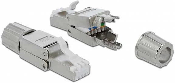 Delock RJ45 kištukas Cat.6 STP be įrankių