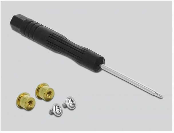 DeLOCK SATA 22 kontaktų kištukas į M.2 Key B lizdo adapterį, SATA, M.2, 6 Gbit/s, 45 mm, 97 mm, 4 mm