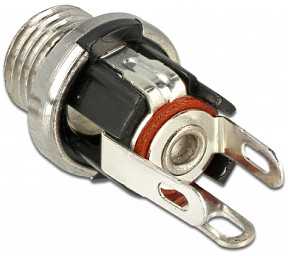 DELOCK DC jungtis 5.5x2.1x9.5mm lizdas, skirtas montuoti ant plokštės