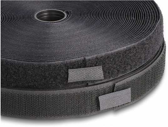 Delock DELOCK Patvarus lipnus velcro lipnus 25m x 25mm SW