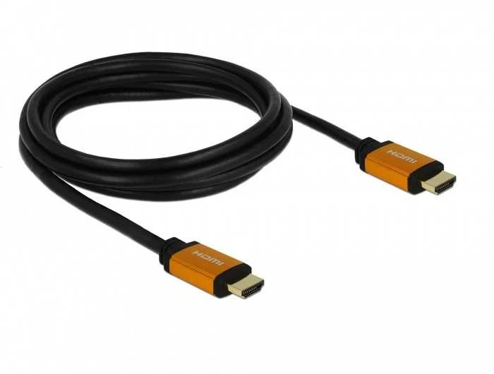 DELOCK itin didelės spartos HDMI kabelis 48 Gbps 8K 60Hz 2m