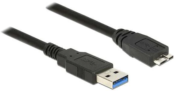 DELOCK Cable USB 3.0 Type-A male > USB 3.0 Type Micro-B male 1,5 m juodas