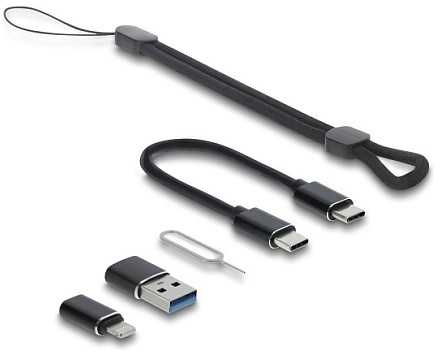 Skaitytuvas Delock DELOCK USB 5 Gbps Kartenleser mit SD und Micro SD Slot und Aufbewahrungsf�chern f�r Speicherkarten