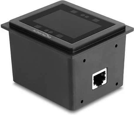 Delock USB Barcodescanner 1D und 2D kabelgebunden für den stationären Einbau - German