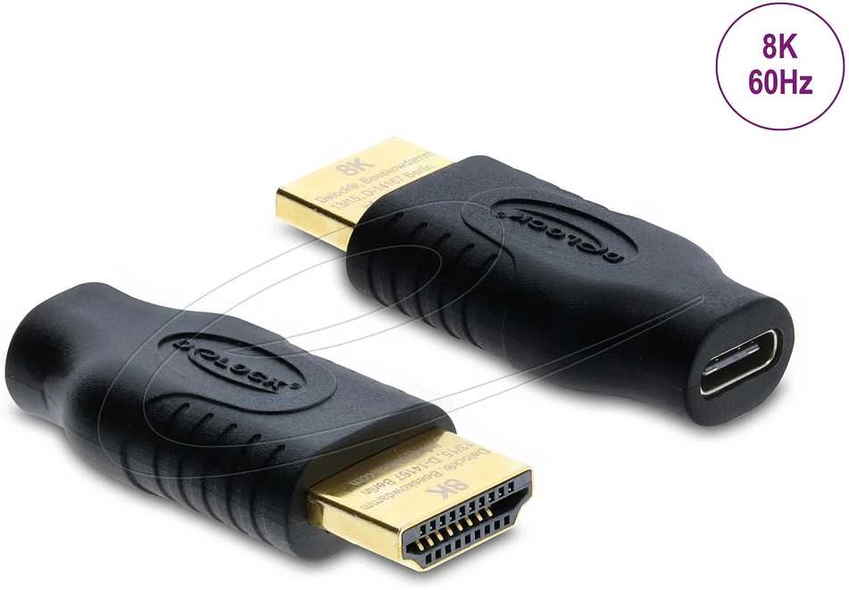Delock USB Type-C™ zu HDMI Adapteris (DP Alt Mode) 8K 60 Hz mit HDR und HDCP