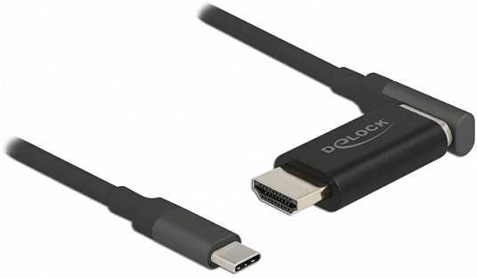 Delock USB Type-C™ zu HDMI Adapterkabel 4K 60 Hz magnetisch 1,20 m