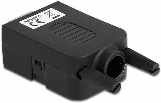 Adapteris AV Delock VGA15 wtyk do bloku zacisków su obudową (66258)