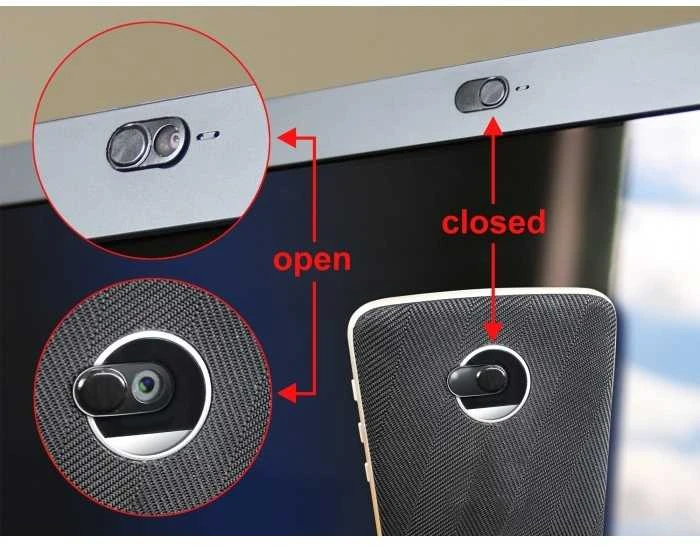 DELOCK Webcam Cover for Nešiojamas kompiuteris Planšetė and Išmanusis telefonas 3 pack