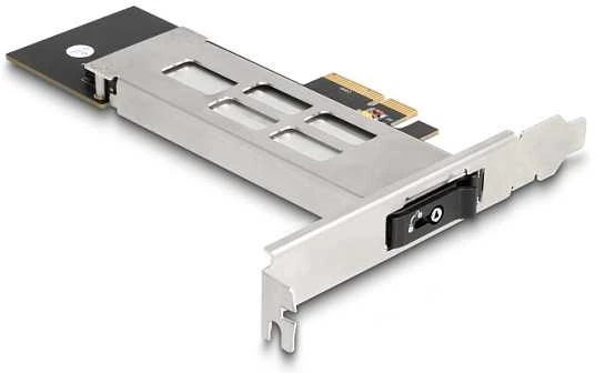 „Kieszeń Delock“ nuimamo rėmo PCI Express plokštė, skirta 1 x M.2 NMVe SSD, sąsajos plokštė