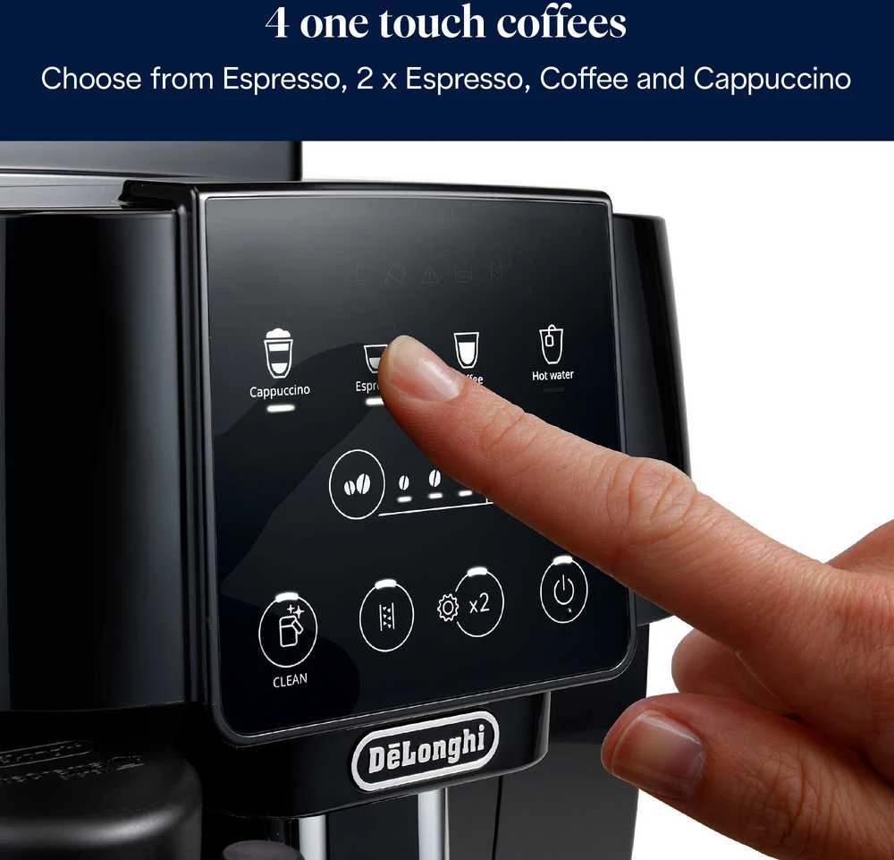 DeLonghi Magnifica Evo ECAM220.60.B automatinis kavos aparatas – juodas