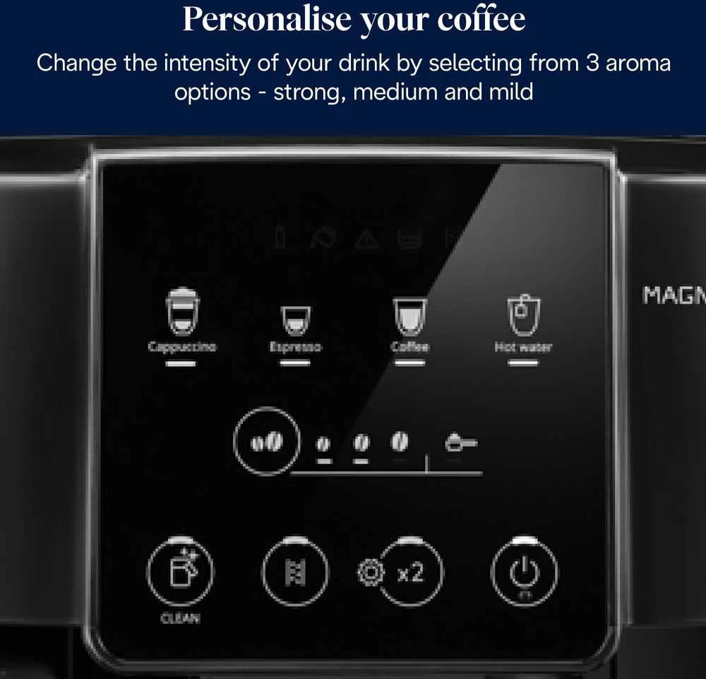 DeLonghi Magnifica Evo ECAM220.60.B automatinis kavos aparatas – juodas