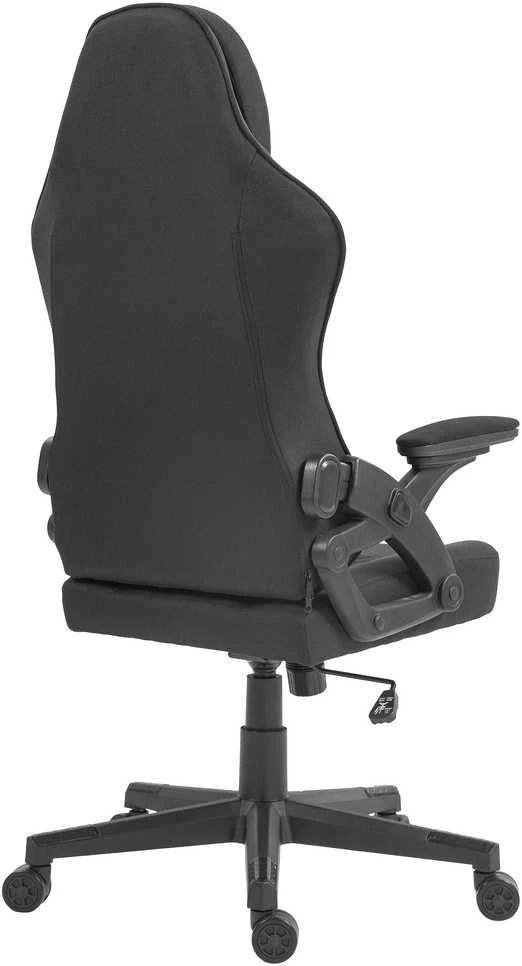 DC130 žaidimų kėdė DELTACO GAMING, juoda su minkštu lininiu audiniu / 4222376 / GAM-180