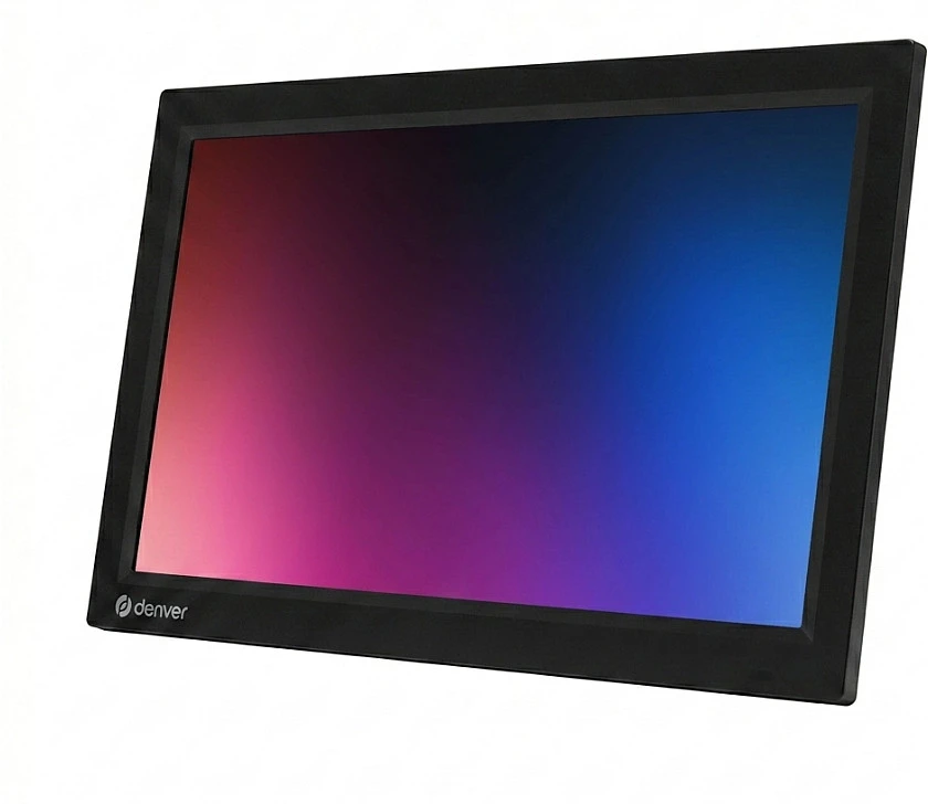 DNV Denver PFF-1503B skaitmeninis nuotraukų rėmelis Juoda 39,6 cm (15.6″) Lietimui jautrus ekranas „Wi-Fi“
