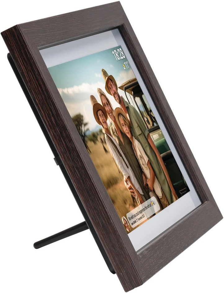 DNV Denver PFF-1042DWMK2 skaitmeninis nuotraukų rėmelis Medis 25,6 cm (10.1″) Lietimui jautrus ekranas „Wi-Fi“