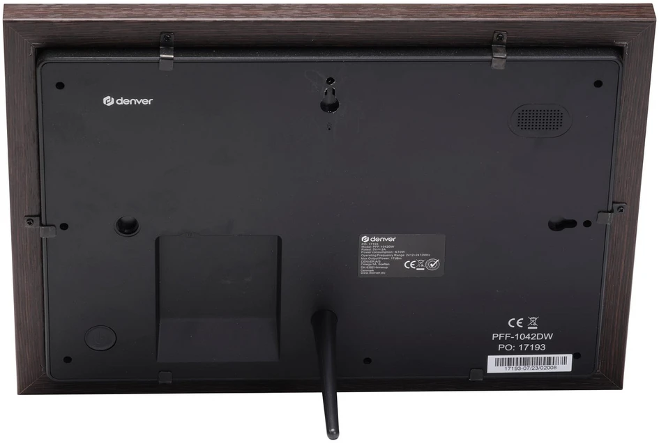 DNV Denver PFF-1042DWMK2 skaitmeninis nuotraukų rėmelis Medis 25,6 cm (10.1″) Lietimui jautrus ekranas „Wi-Fi“
