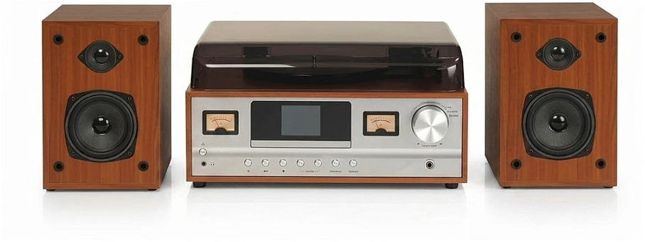 Muzikinis centras Denveris MRD-52 Lightwood