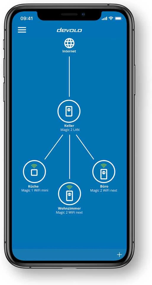 Maršrutizatorius Devolo Ag devolo Magic 1 LAN Starter Kit 1200Mbit, Powerline, 2x GbitLAN, namų tinklas
