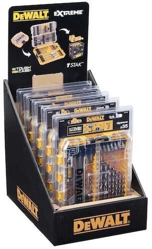 Grąžtas Grąžtų ir sukimo antgalių komplektas DeWalt DT70756-QZ; 35 vnt.