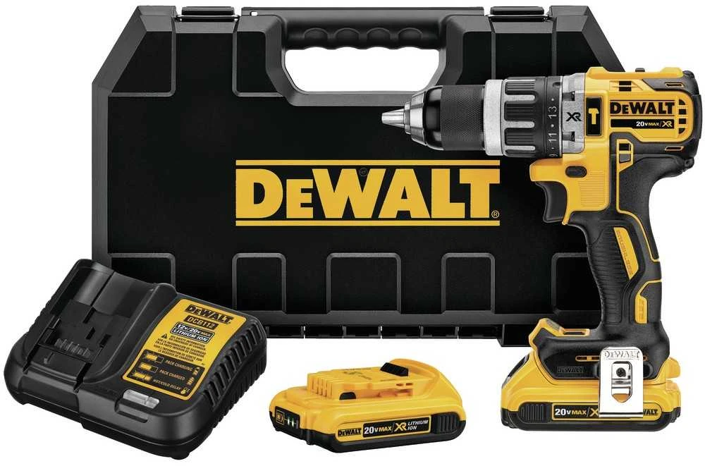 Smūginis suktuvas - gręžtuvas DeWalt DCD796D2-QW, 18V, 70Nm, 2x2.0Ah