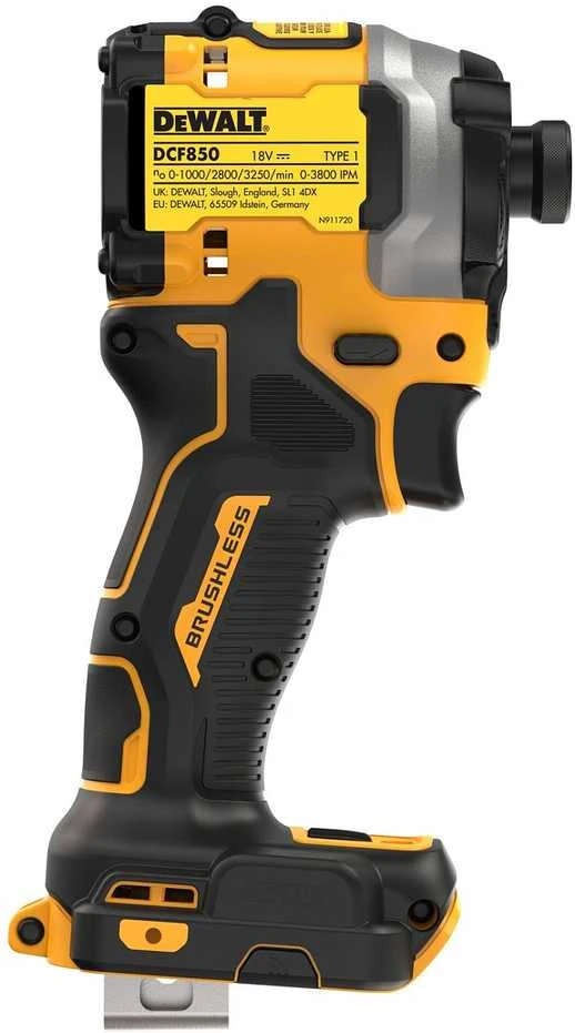 Akumuliatorinis smūginis suktuvas DEWALT 18V DCF850N-XJ be akumuliatoriaus ir kroviklio