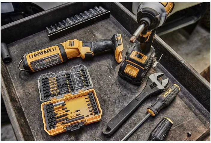 Akumuliatorinis smūginis suktuvas DEWALT 18V DCF850N-XJ be akumuliatoriaus ir kroviklio