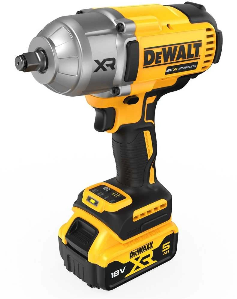 Dewalt Akumuliatorinis smūginis veržliasukis DCF900P2T-QW, 18V, 1/2", 2x5.0 Ah