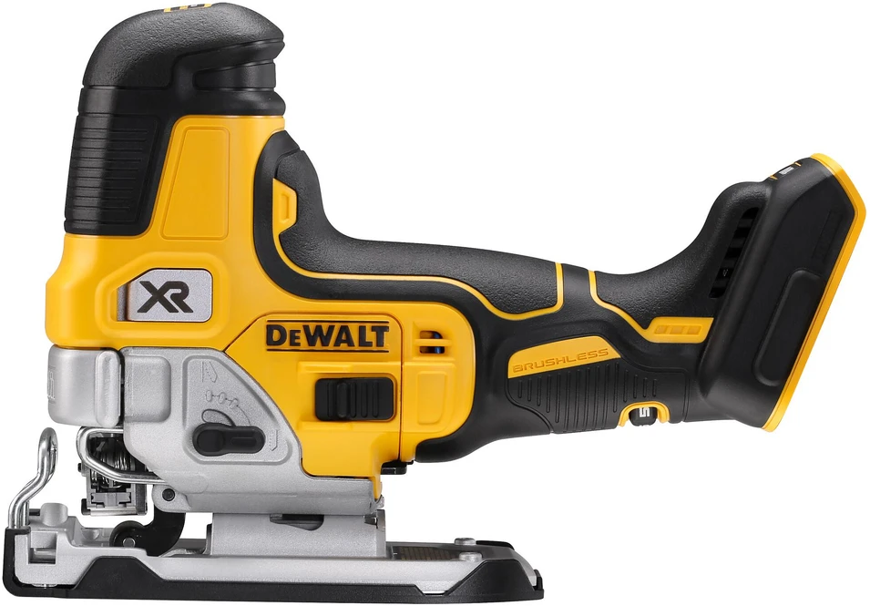 Akumuliatorinis siaurapjūklis DeWalt DCS335N-XJ (be akumuliatoriaus ir įkroviklio)