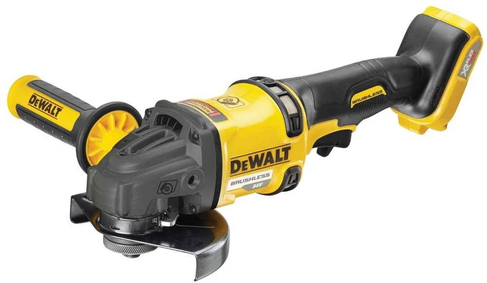 Kampinis šlifuoklis DeWalt DCG418NT-XJ FlexVolt; 54 V (be akumuliatoriaus ir pakrovėjo)