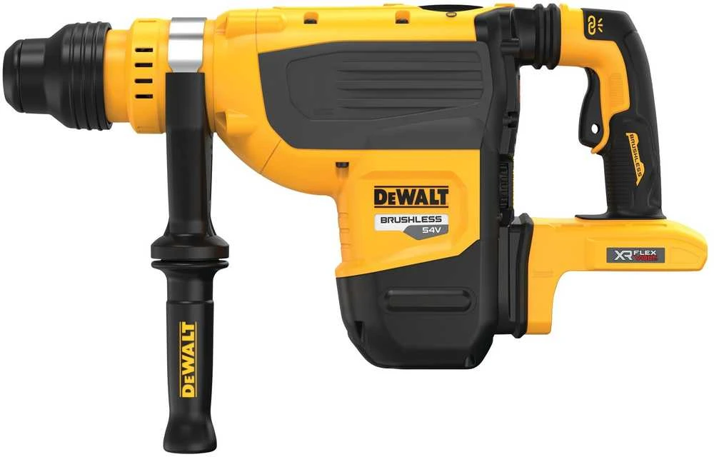Dewalt 54V XR Flexvolt perforatorius su šonine rankena
