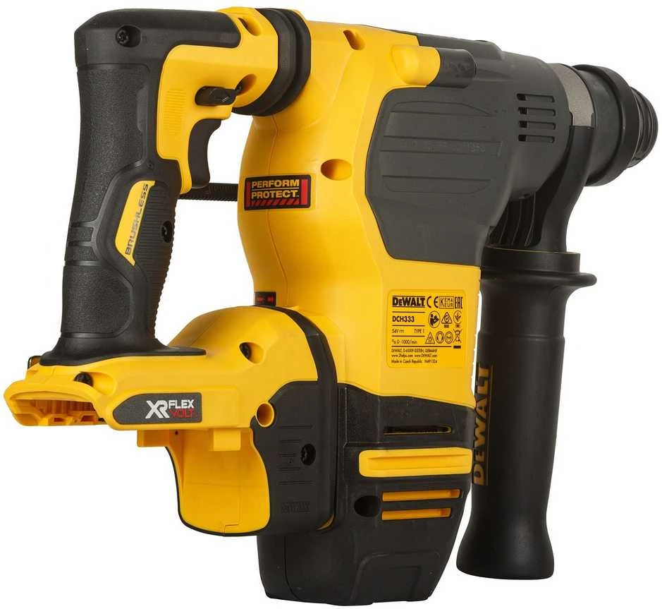 Akumuliatorinis perforatorius Dewalt DCH333NT-XJ (be akumuliatoriaus ir pakrovėjo)