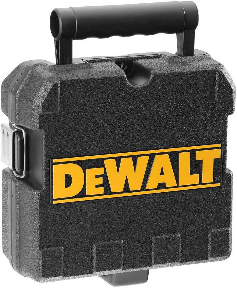 Savaime susireguliuojantis kryžminių linijų lazeris DeWalt DW088CG, žalio spindulio