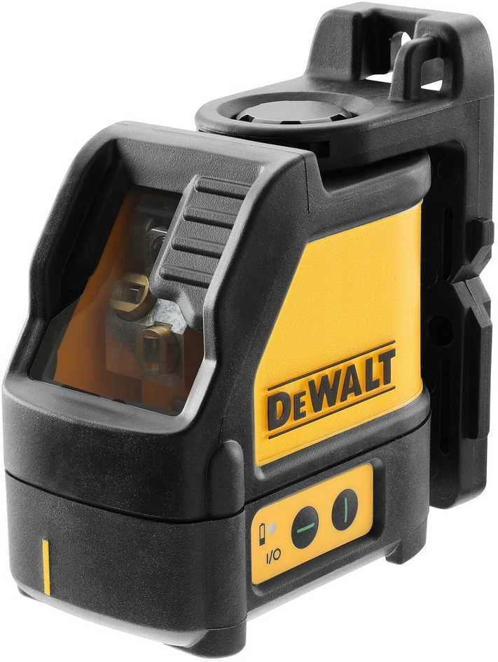 Savaime susireguliuojantis kryžminių linijų lazeris DeWalt DW088CG, žalio spindulio