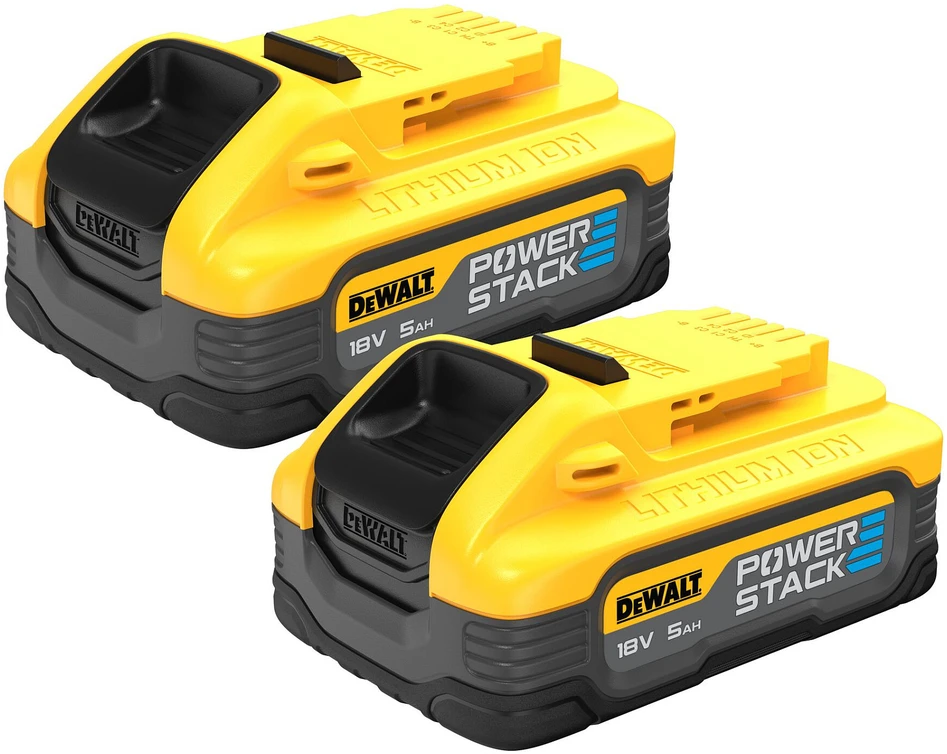 DeWALT Powerstack akumuliatoriai DCBP518H2 18V, 2x5.0 Ah