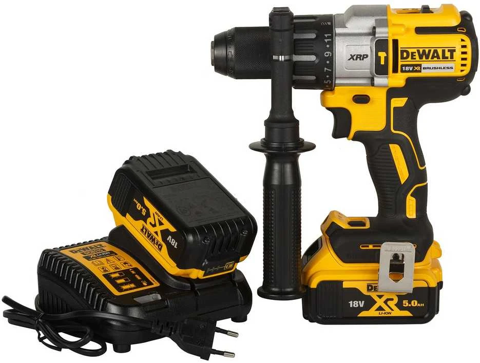 Akumuliatorinis suktuvas gręžtuvas DEWALT DCD996P2 2x5.0Ah, 66/95 Nm