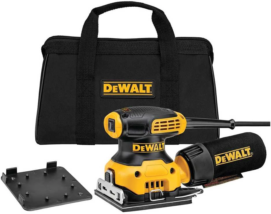 Elektrinis vibracinis šlifuoklis Dewalt DWE6411-QS