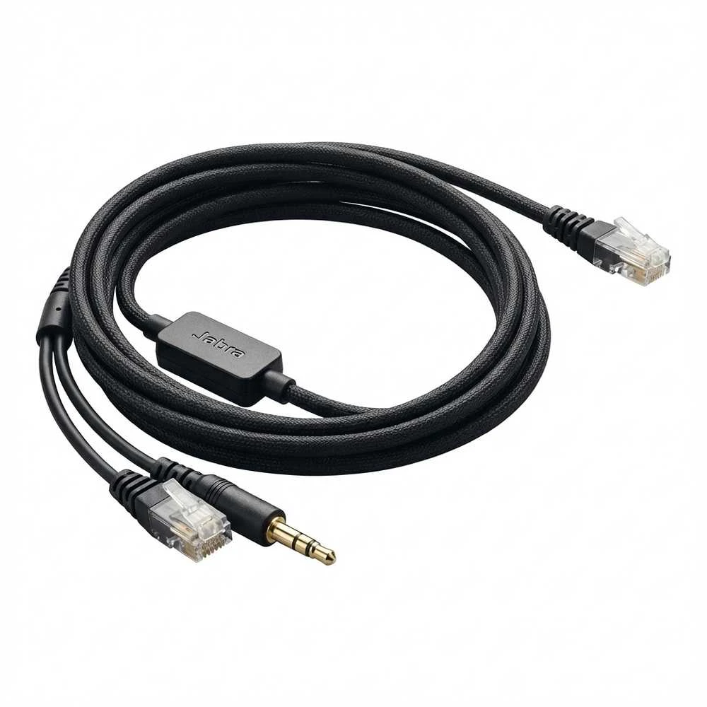 Jabra DHSG adapterio kabelis su 3,5 mm jungtimi