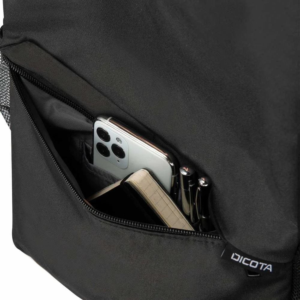 DICOTA D32085-RPET Minkšto nešiojamojo kompiuterio kuprinė ONE 13-16' poliesteris, PET Juodas