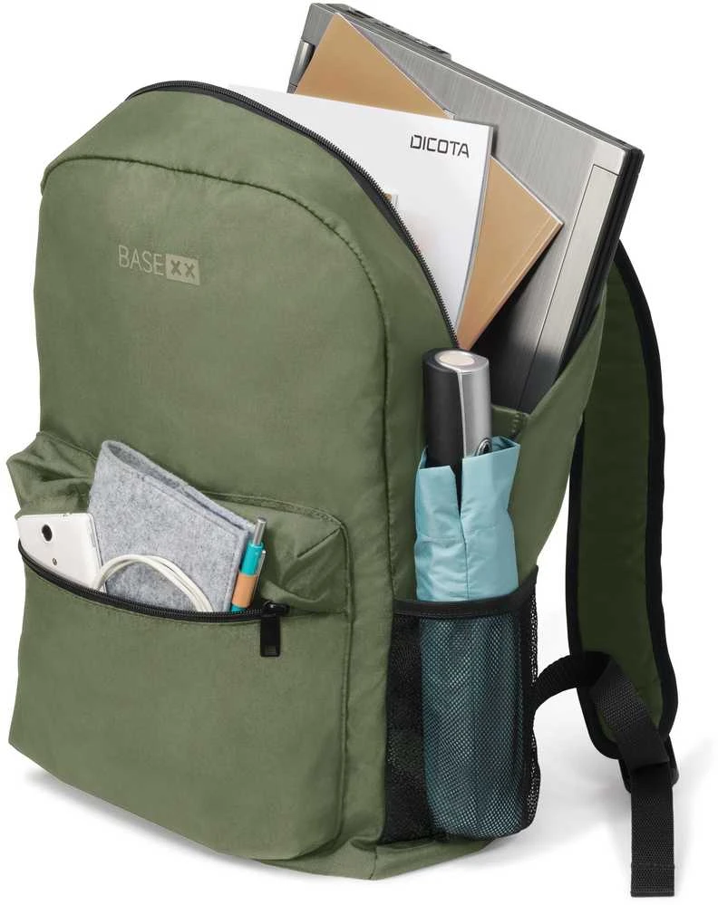 DICOTA BASE XX B2 15.6" Olive Žalias