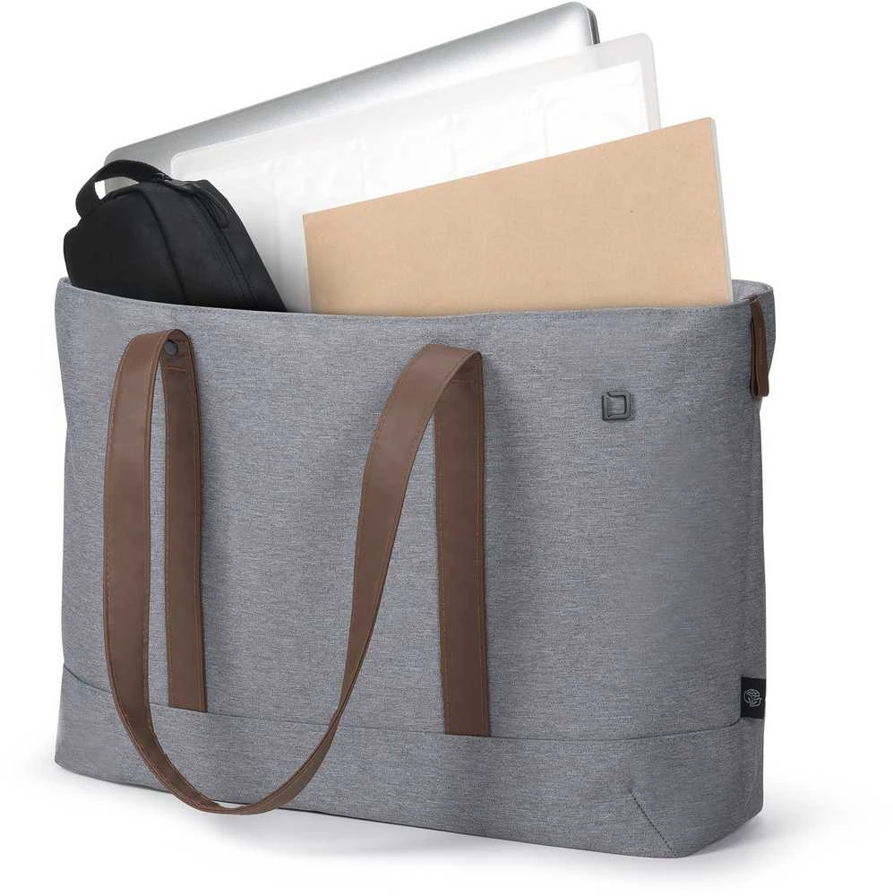 Dicota Nešiojamojo kompiuterio krepšys 13–14,1 colio Shopper Eco Motion šviesiai pilkas