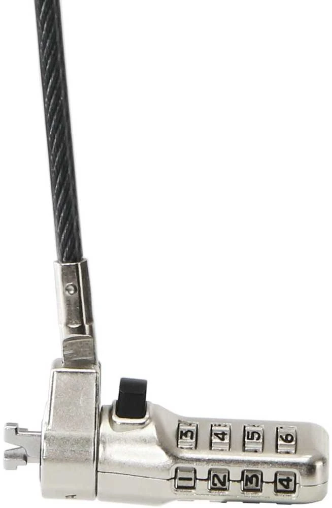 DICOTA apsaugos kabelis N-Lock, kombinuotas, atstatomas, 2,5x6 mm lizdas, vienas