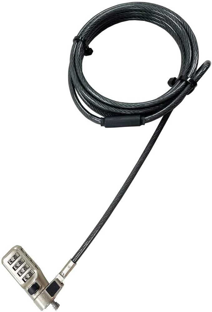 DICOTA apsaugos kabelis N-Lock, kombinuotas, atstatomas, 2,5x6 mm lizdas, vienas