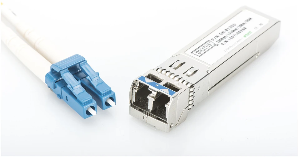 Šakotuvas Modulis SFP Digitus DIGITUS 10G SFP+ Modul MM DDM LC Duplex 850nm bis 300m HP