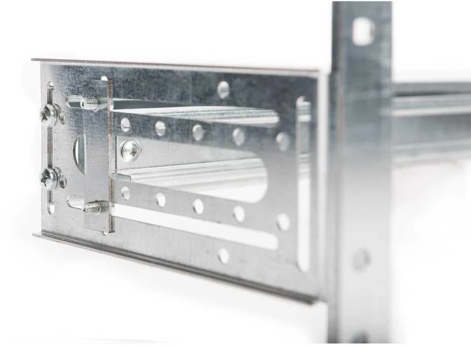 Digitus 483 mm (19 colių) DIN bėgio laikiklis, 4U | DN-19-DIN-4U